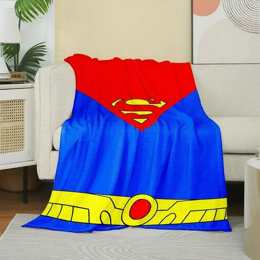 Plaid Superman – Costume de l’Homme d’Acier