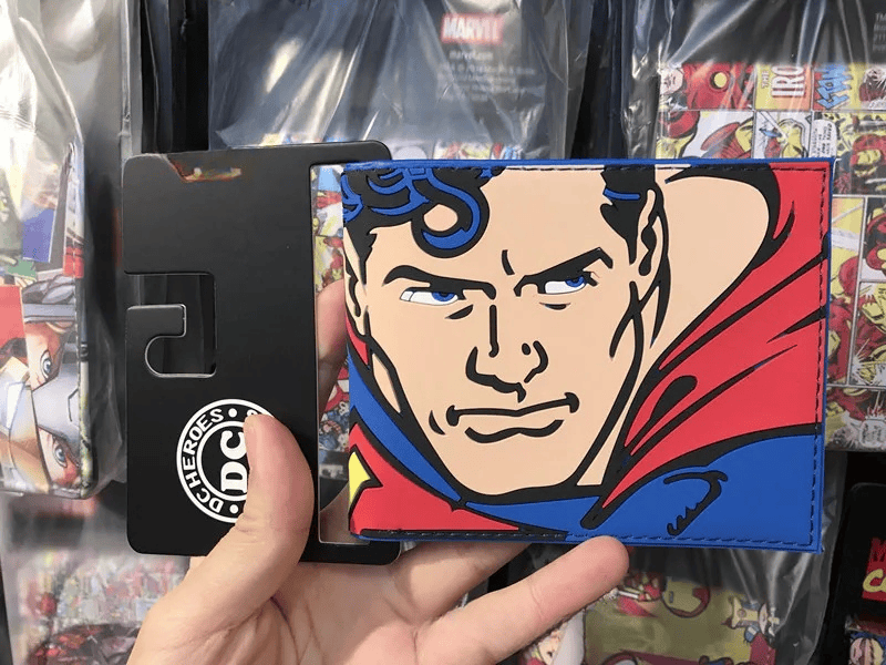 Portrait Superman Portefeuille Superman – Portrait Comics Iconique