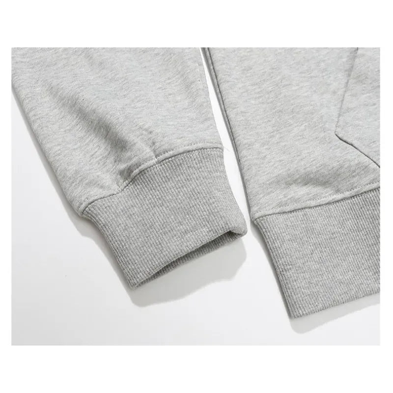 Pull à capuche Superman – Gris Logo Classique