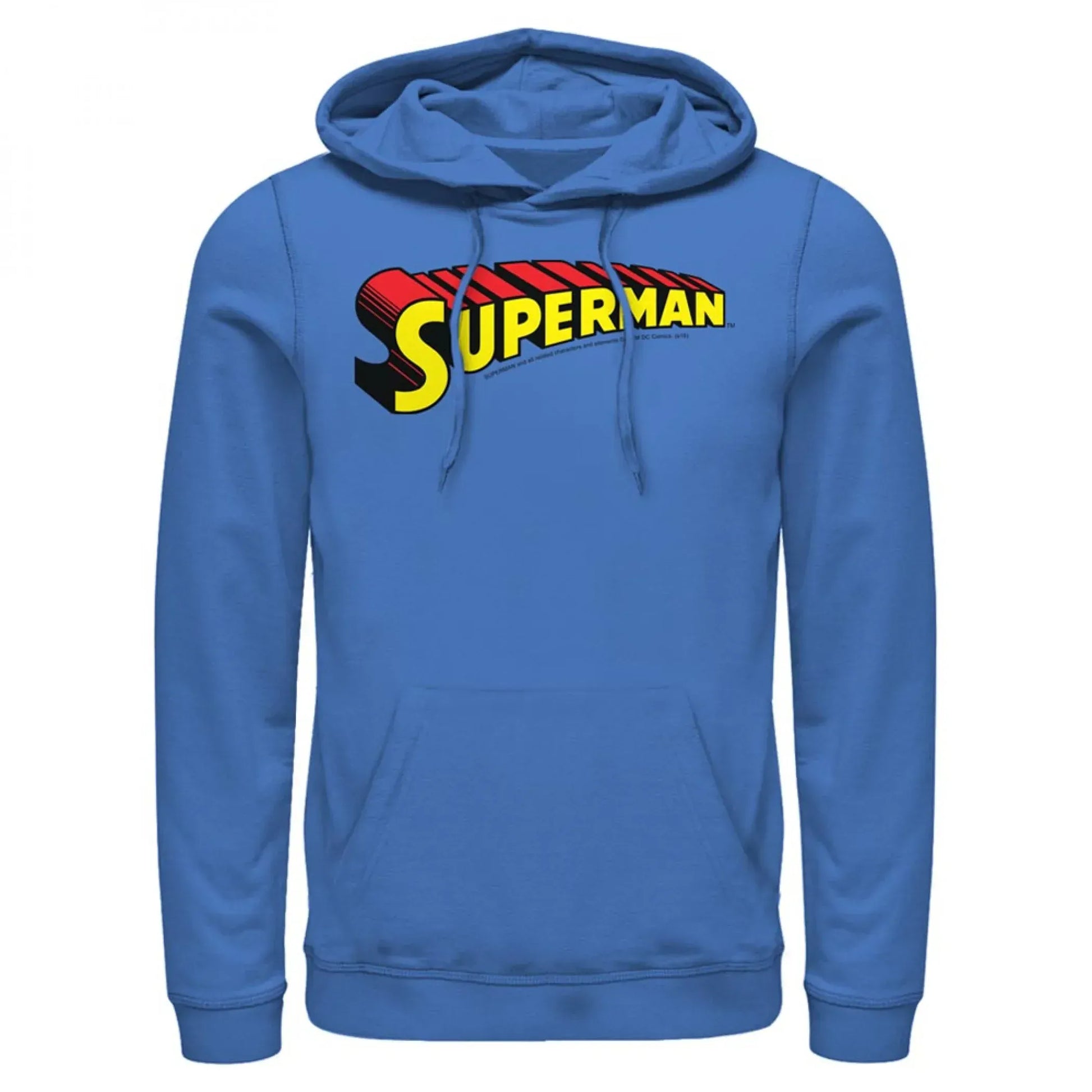 Rétro / XXXL Sweat à Capuche Superman – Logo Rétro DC Comics