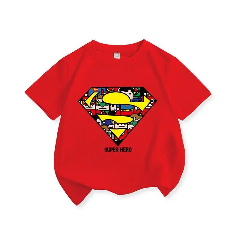 Rouge / 120 T-shirt Superman – Logo DC Comics 2025