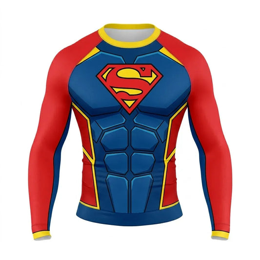 Rouge Bleu Aura / 100 T-shirt Superman Compression - Rouge Bleu Aura