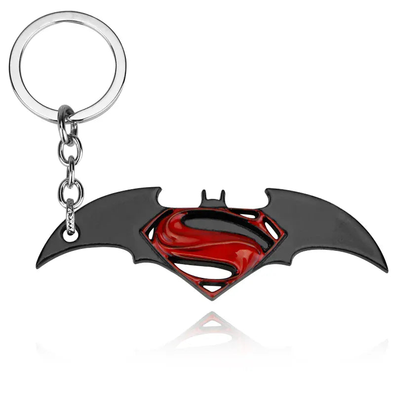 S Rouge Porte-clés Superman X Batman – Rouge/Noir DC Comics
