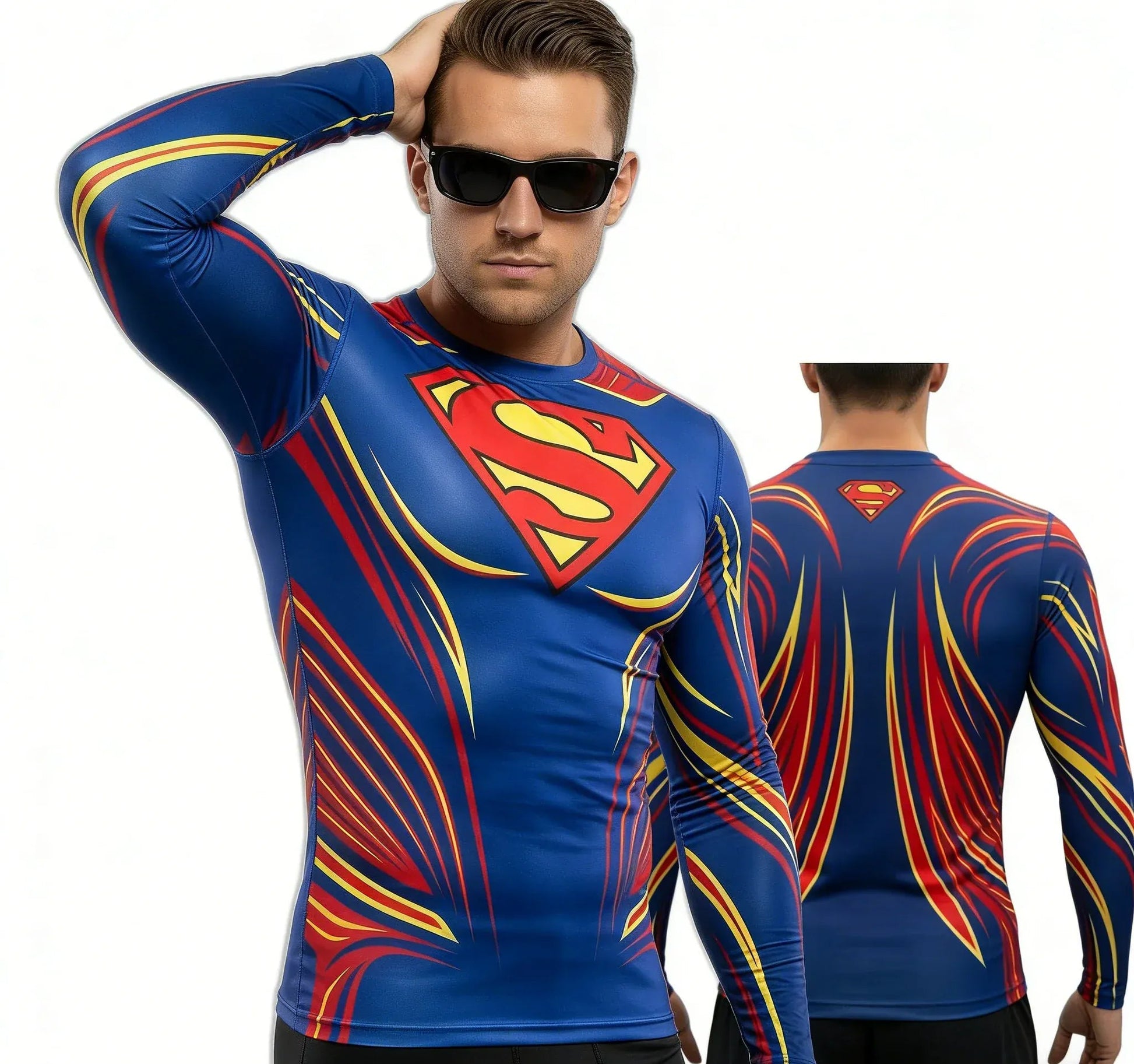 S / Velocity T-Shirt Compression Superman – Velocity Kryptonienne