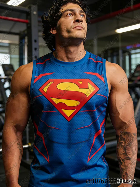 Style Héros / S Débardeur Superman Performance – Performance Style Héros