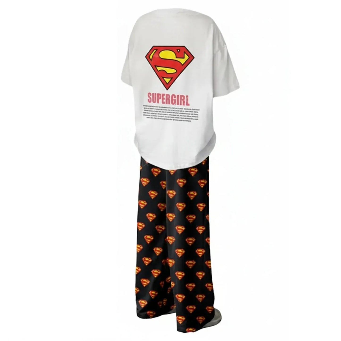 SuperGirl / 6XL Pyjama Superman Couple – Ensemble Nuit Superman & Supergirl