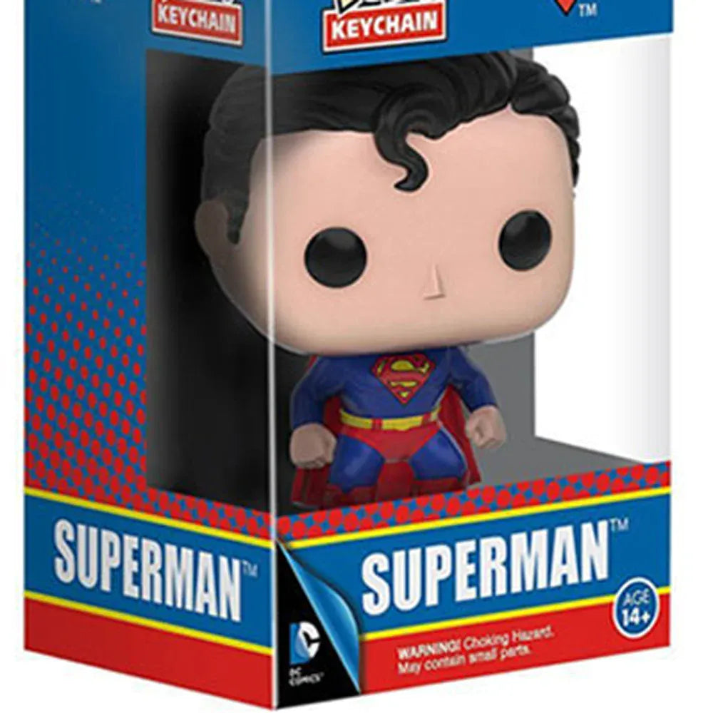 Superman / 4cm Porte-clés Superman POP – Figurine Mini DC Comics