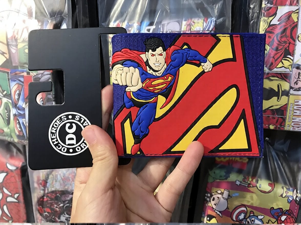 Superman Action Portefeuille Superman – Illustration Comics Héros en Action