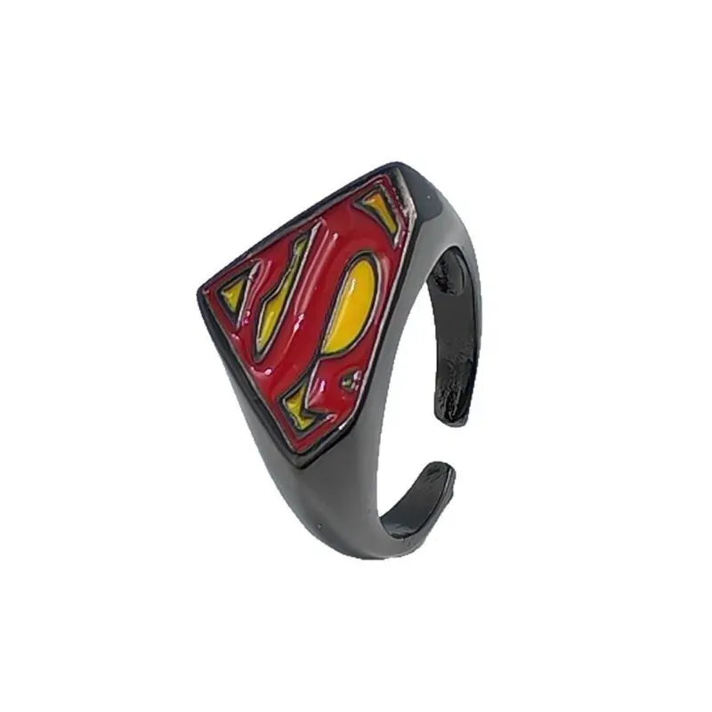 Superman Bague Superman – Logo Iconique Ajustable