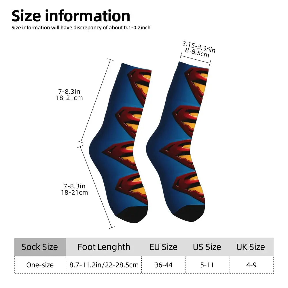 Superman Chaussettes Superman – Motif Logo Superman