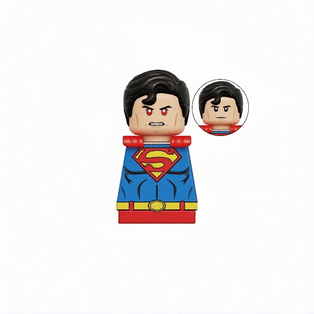 Superman Double Superman en LEGO – Figurine DC Comics Double Visage