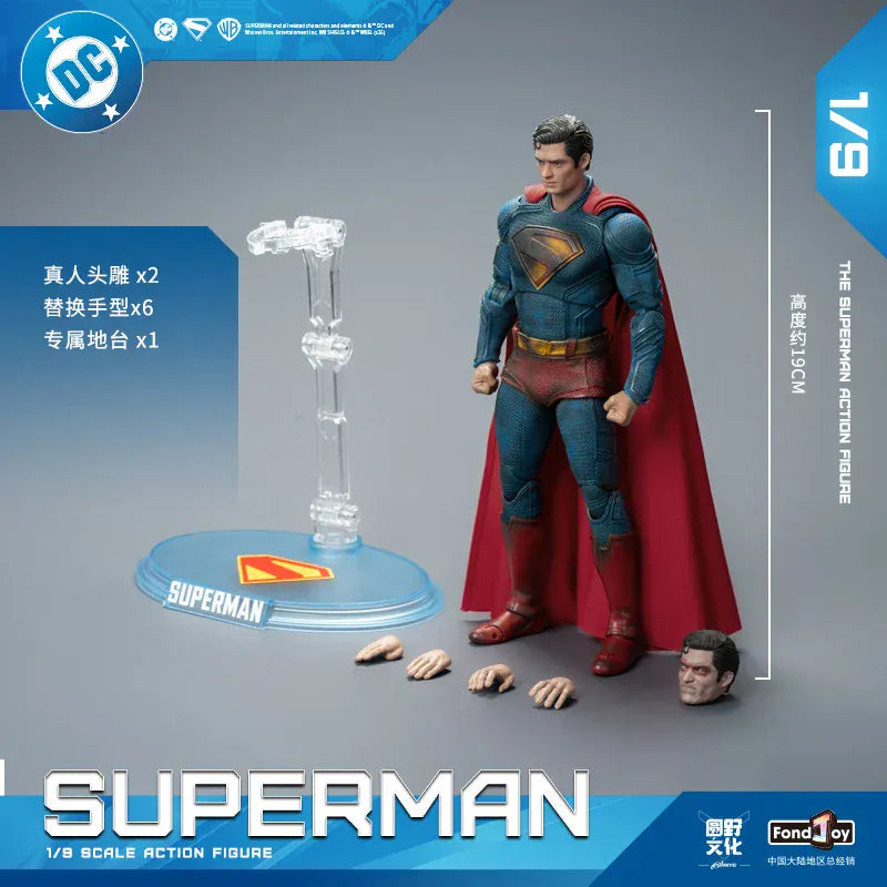 Superman endommagée Figurine Superman – Action Figure de Collection DC Comics