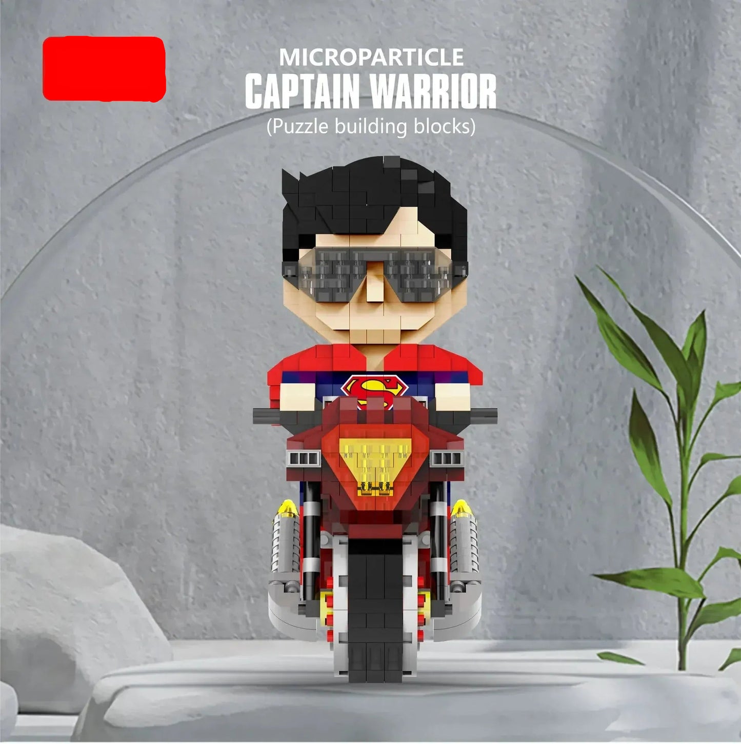 Superman Figurine Superman en Micro Blocs – Modèle de Construction DC Comics