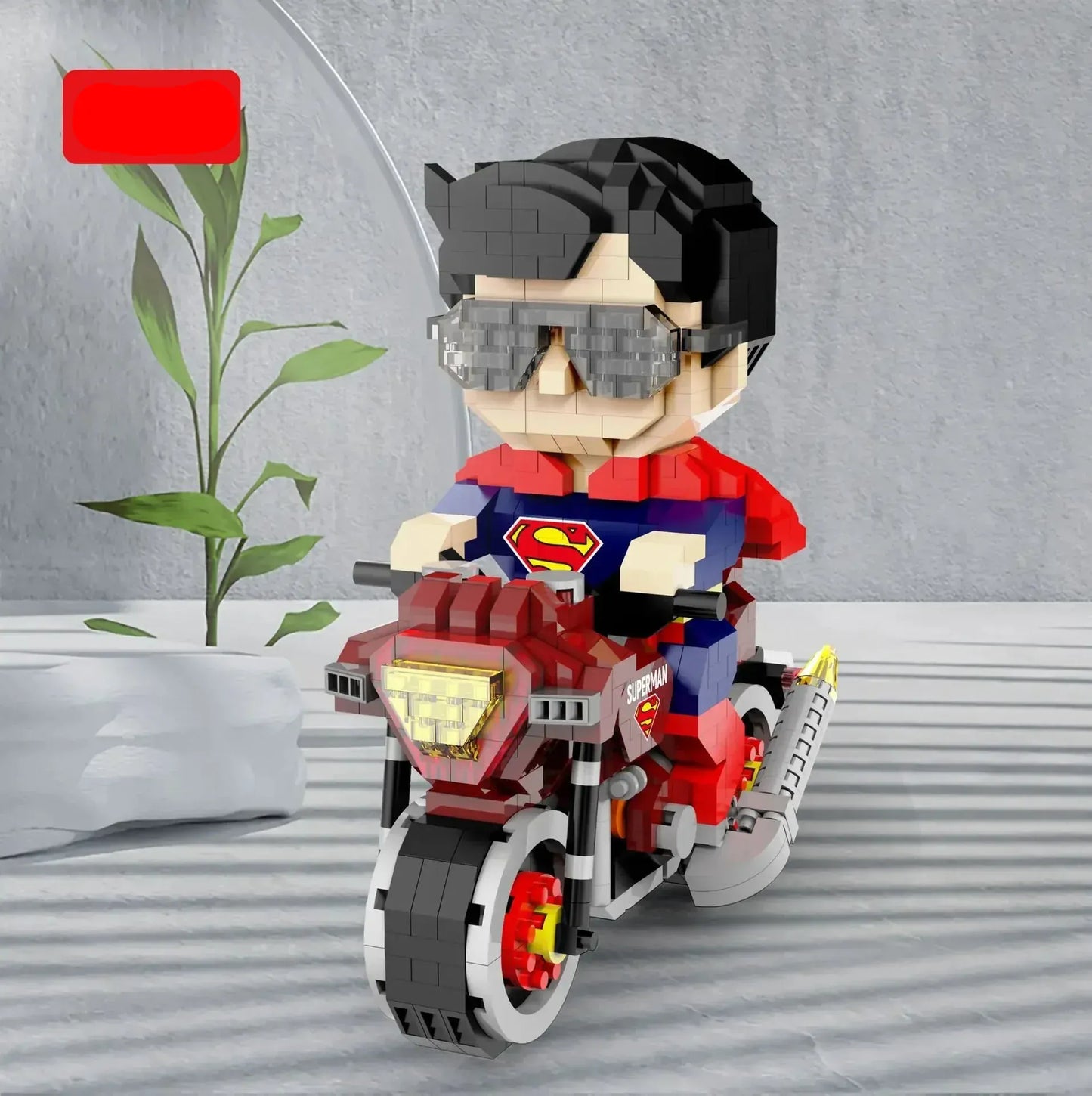 Superman Figurine Superman en Micro Blocs – Modèle de Construction DC Comics