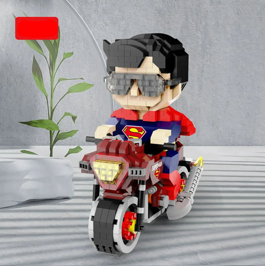 Superman Figurine Superman en Micro Blocs – Modèle de Construction DC Comics