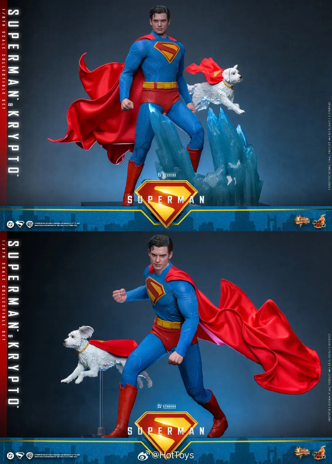 Superman Krypto Figurine Superman – Édition 2025 Collector