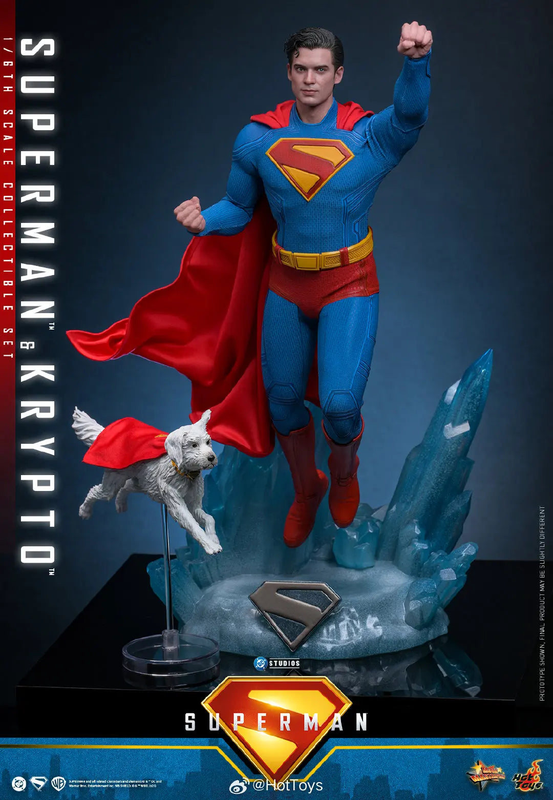 Superman Krypto Figurine Superman – Édition 2025 Collector