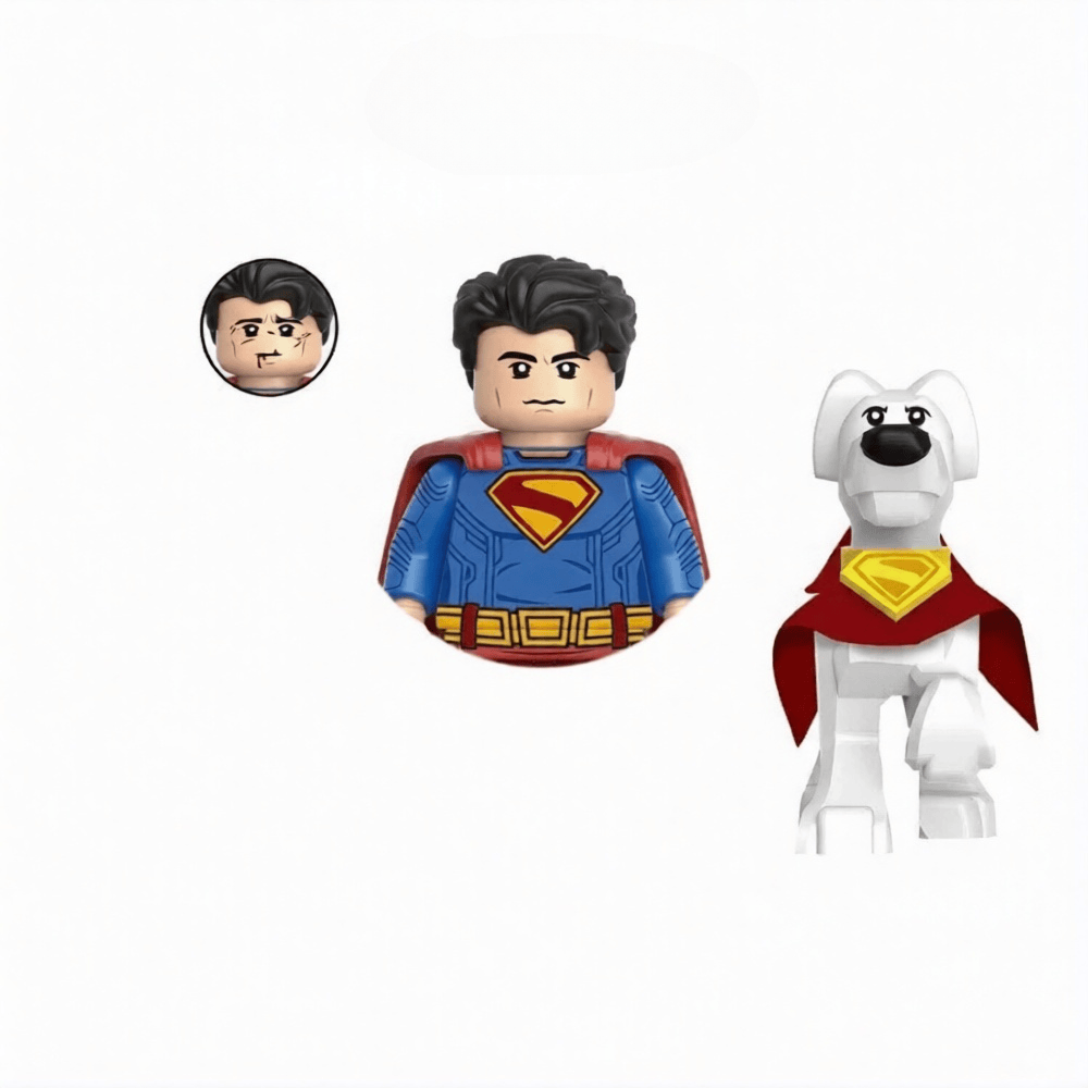 Superman Krypto Superman en LEGO Krypto – Figurines DC Iconique