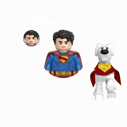 Superman Krypto Superman en LEGO Krypto – Figurines DC Iconique
