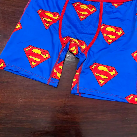 Superman / L Caleçon Superman – Logo Jaune/Rouge