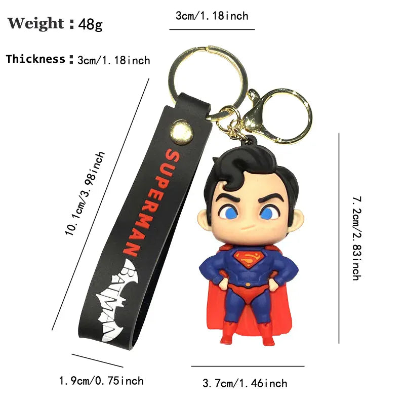 Superman / Large Porte-Clés Superman – Accessoire DC Comics Iconique