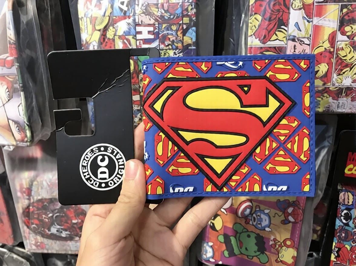 Superman Logo Portefeuille Superman – Logo Classique Comics Coloré