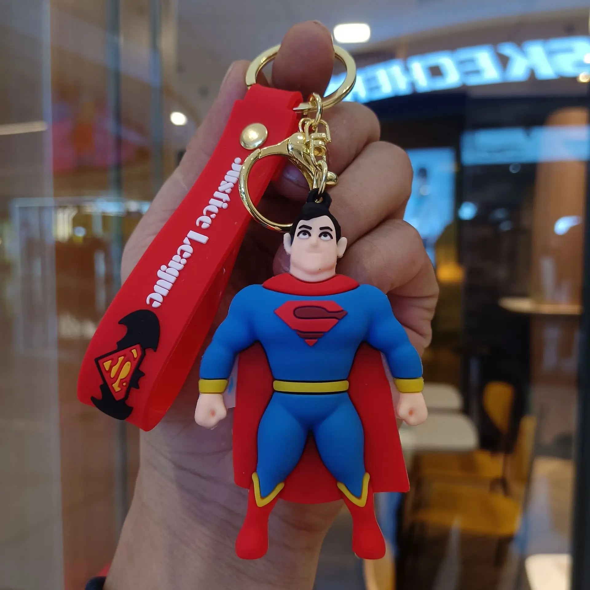 Superman Porte-Clés Superman Justice League – Accessoire DC Comics Officiel