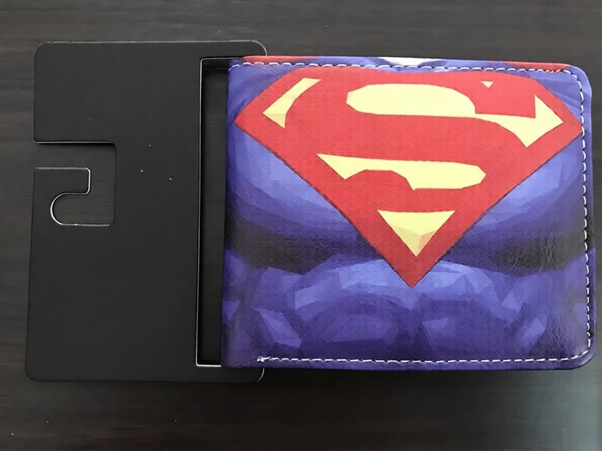 Superman Portefeuille Superman – Logo Iconique Rouge et Jaune