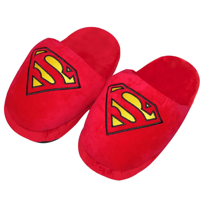 Superman Rouge / 38-41 code 28cm Chausson Superman – Pantoufles Confortables Logo Iconique