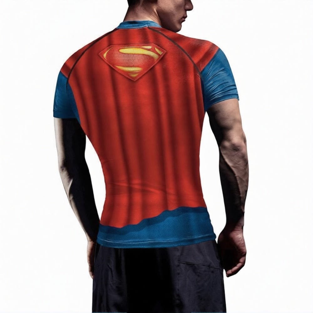 T-shirt Compression Superman – Style Super-Héros