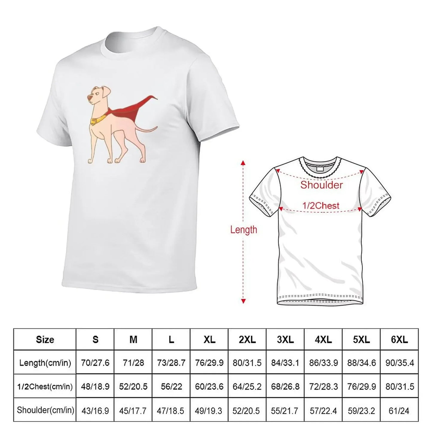 T-Shirt Krypto Protecteur de Krypton – Super-Chien DC Comics