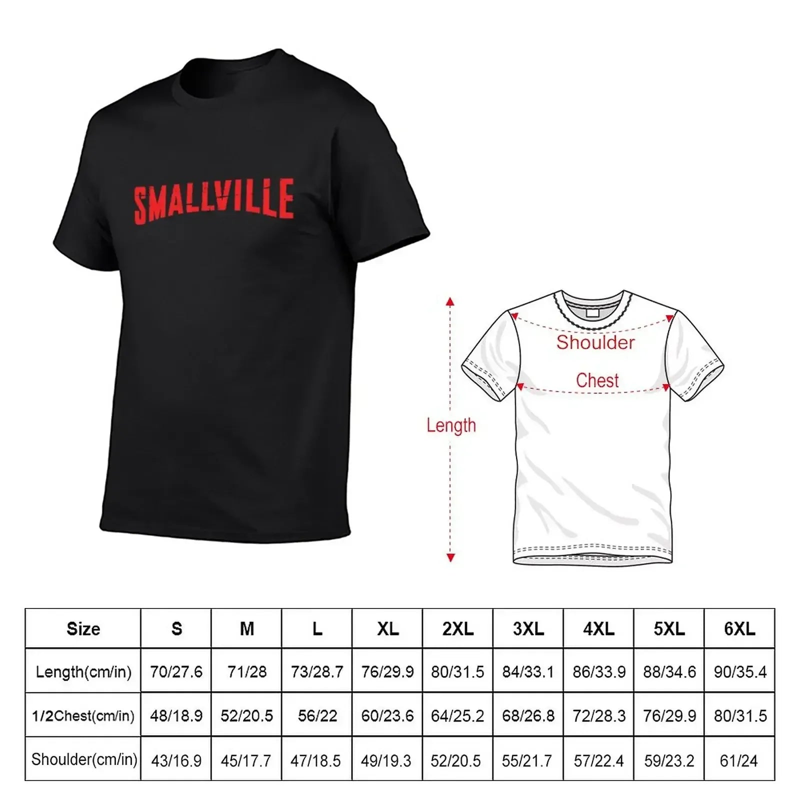 T-Shirt Smallville – Série Superman