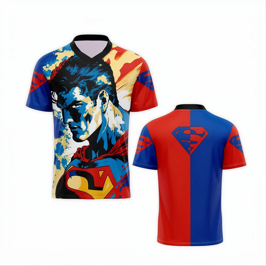 T-shirt Superman - Bleu/Rouge Iconique