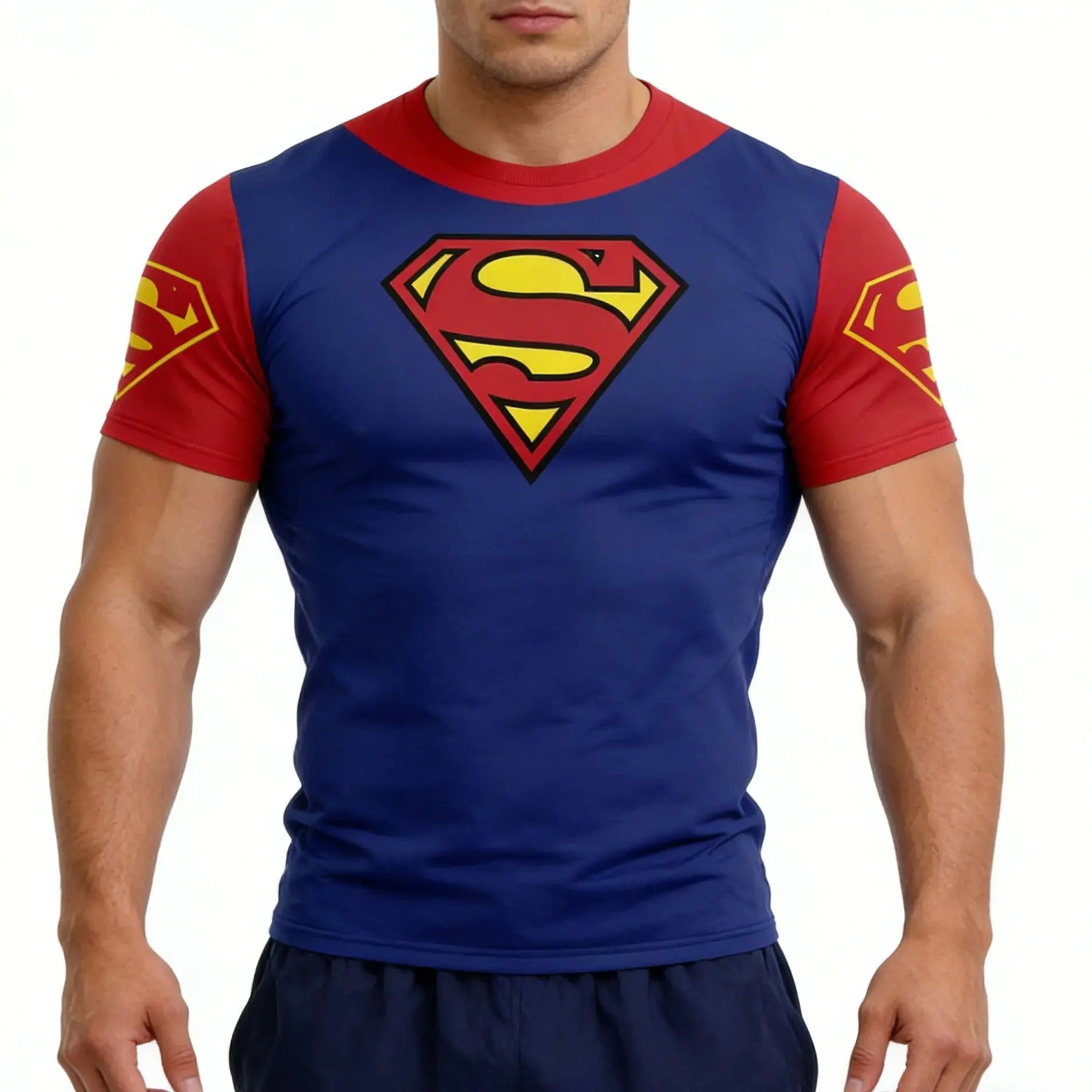 T-Shirt Superman Classique – Logo Iconique DC