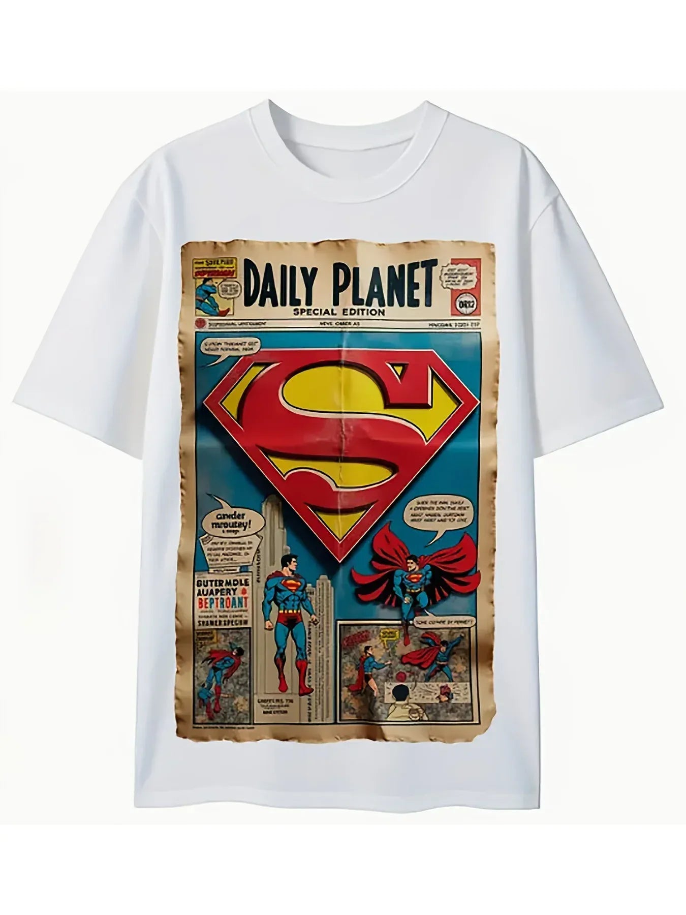 T-shirt Superman – Daily Planet Vintage DC Comics