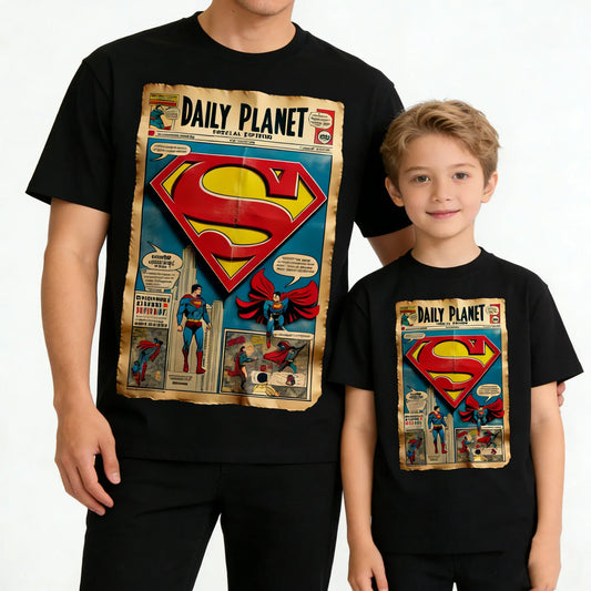 T-shirt Superman – Daily Planet Vintage DC Comics