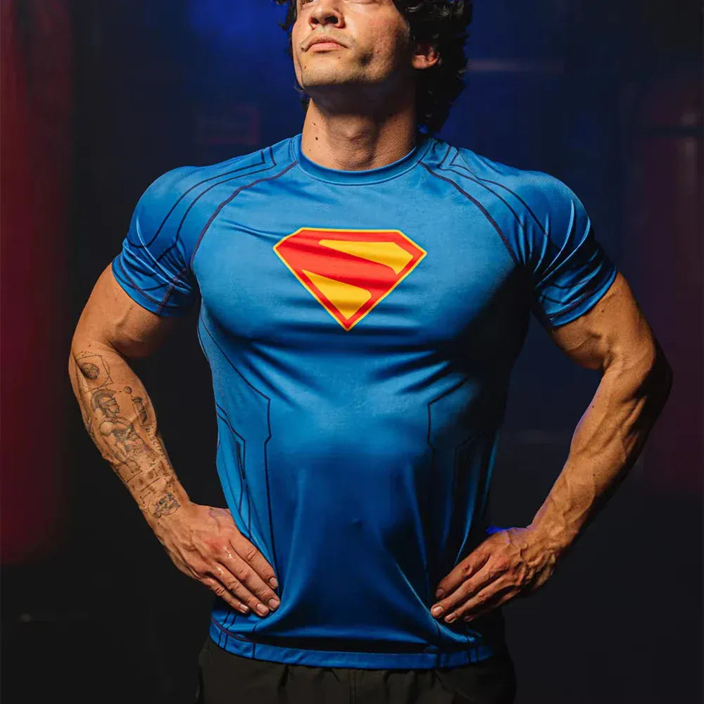 T-Shirt Superman Homme – Nouveau Logo iconique