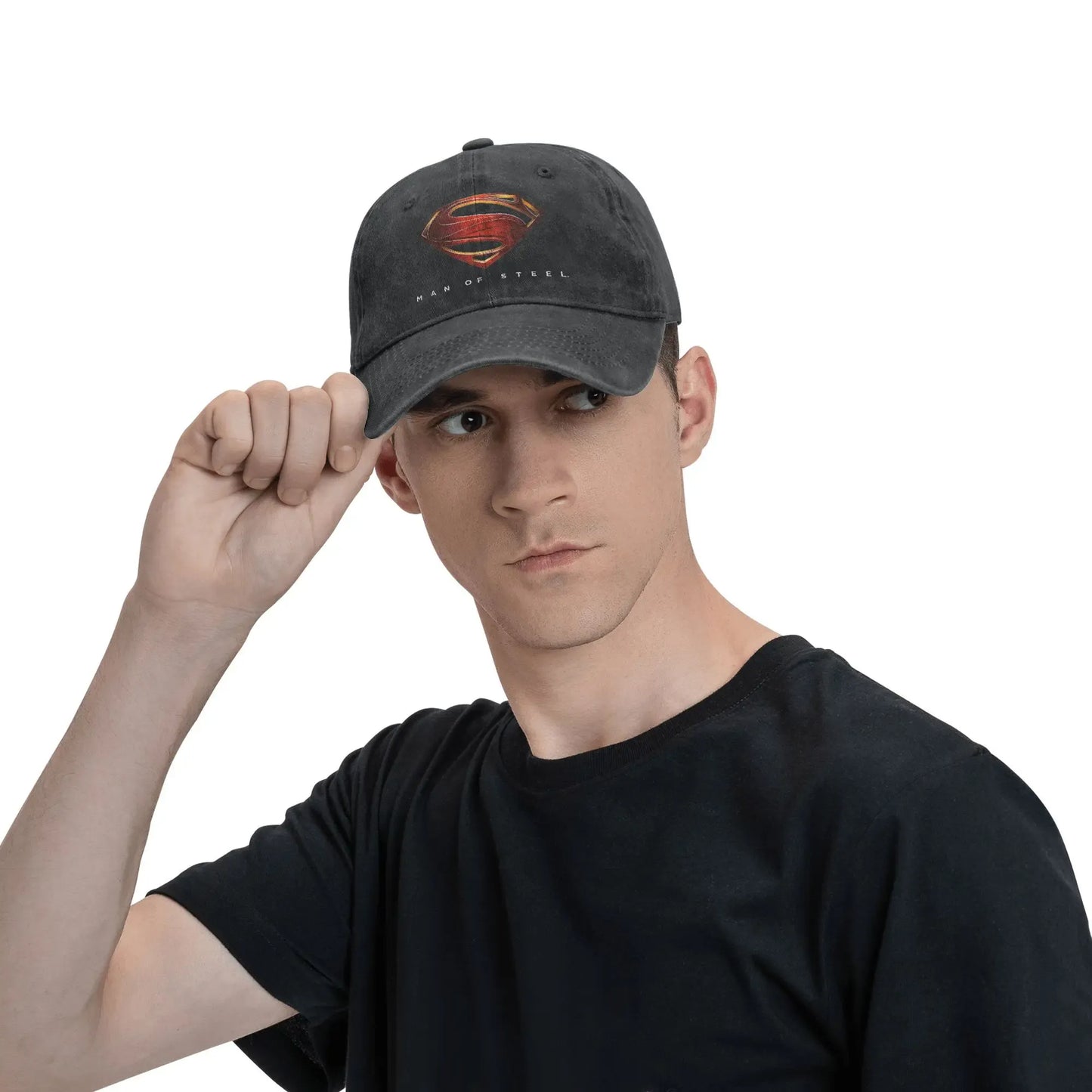 Taille unique Casquette Superman – Look Vintage Man of steel