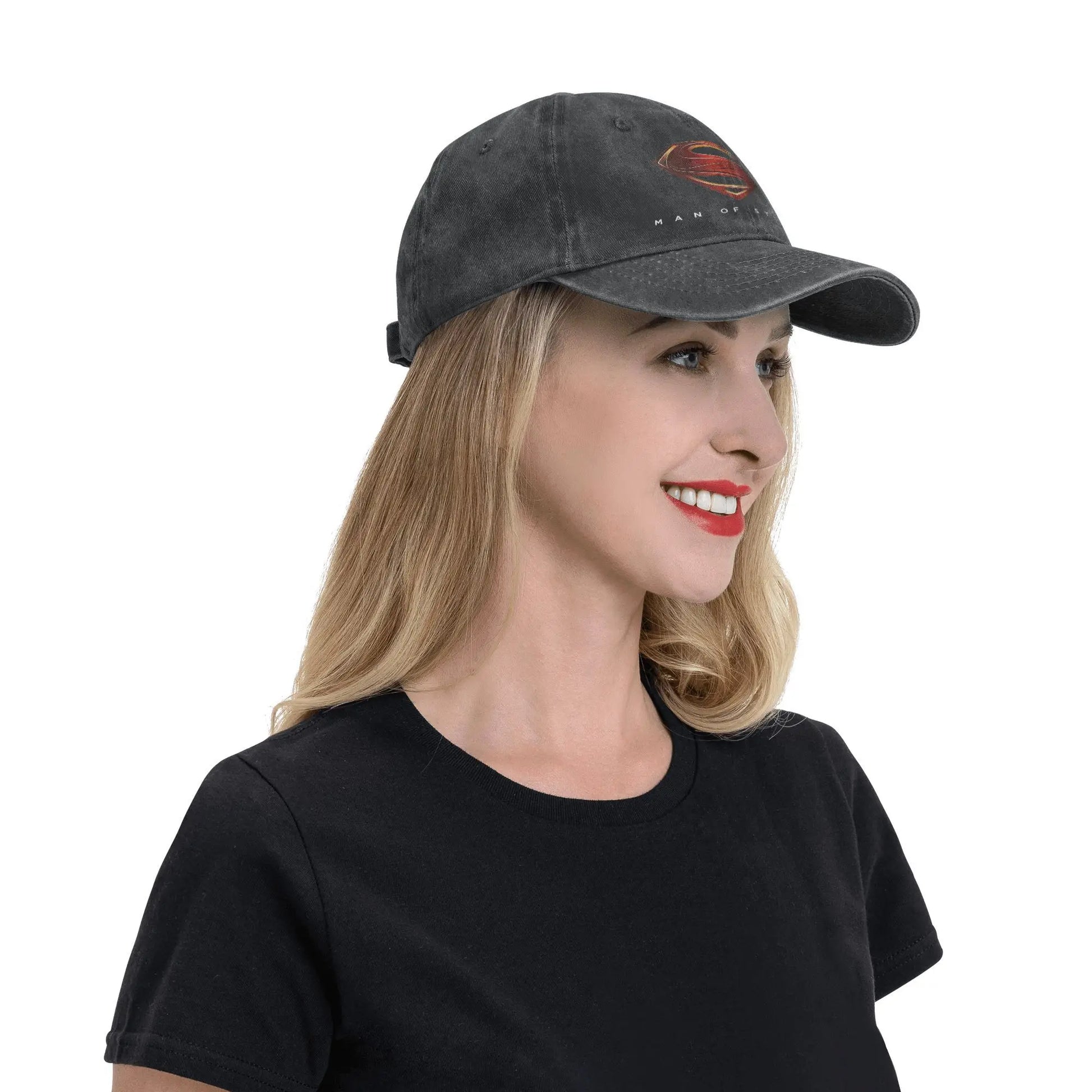 Taille unique Casquette Superman – Look Vintage Man of steel