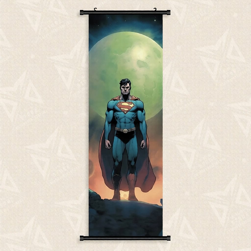 Toile Superman – Héros Debout, Force et Détermination