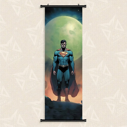 Toile Superman – Héros Debout, Force et Détermination