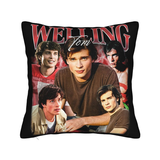 Tom Welling Vintage / 30x30cm Coussin Superman Smallville –Tom Welling Vintage