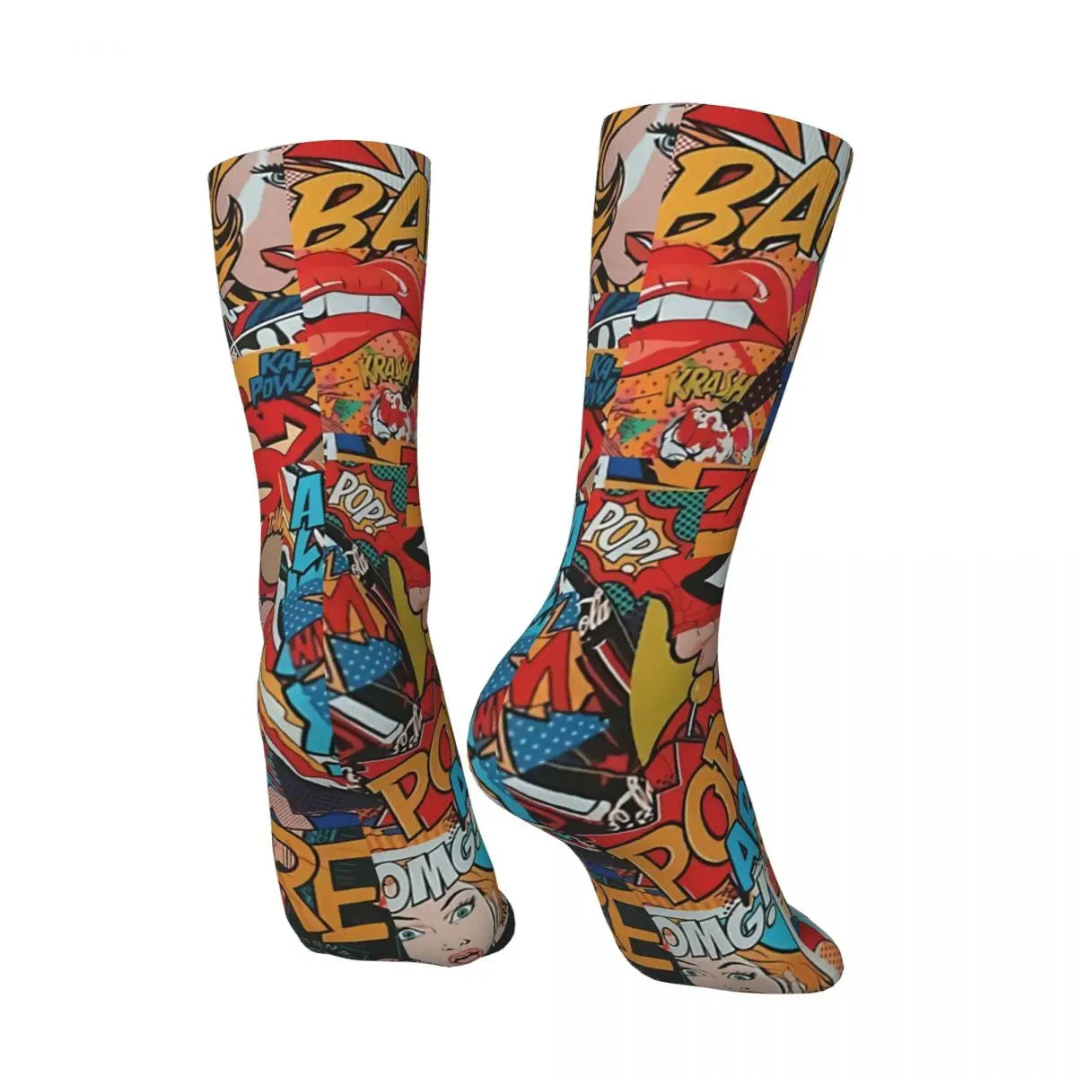 Unique Chaussette Superman – Comics Style Pop Art