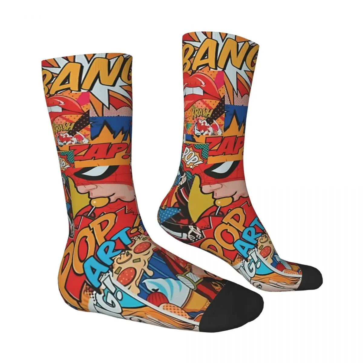 Unique Chaussette Superman – Comics Style Pop Art