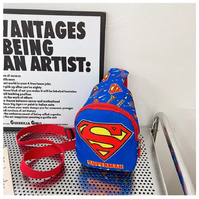 Unique Sac Bandoulière Superman – Mini Sac Logo Iconique