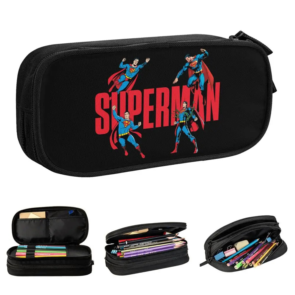 Unique Trousse Superman – Noir/Rouge