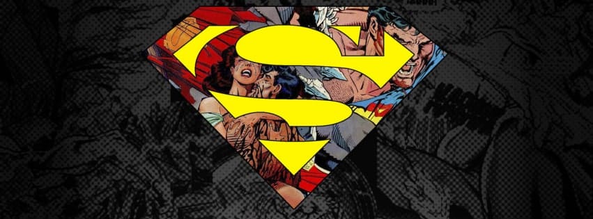 superman logo comics style